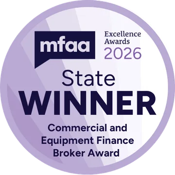 State Winner, MFAA Commercial & Equipment Finance Broker Award